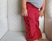 bow sides lounge pants 12- 18 months