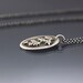 Oval Vine Branch Necklace