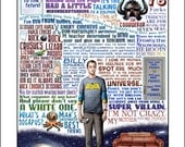 I'm Not Crazy- Sheldon Cooper/Big Bang Theory tribute- signed print