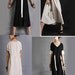 Rain - embroidered tea length dress (Q1003)