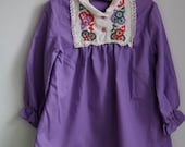 Vintage 60's Little Boho Dress