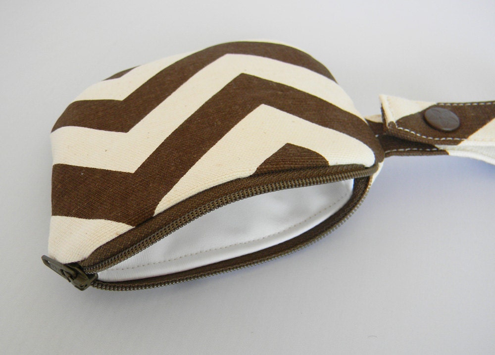 Pacifier Pouch -  Many Chevron Fabrics to choose from