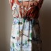SALE...Dress with Beautiful Wild Horses and a Winter Outdoor Scene / Handmade / XS S