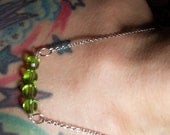 Spring into green necklace
