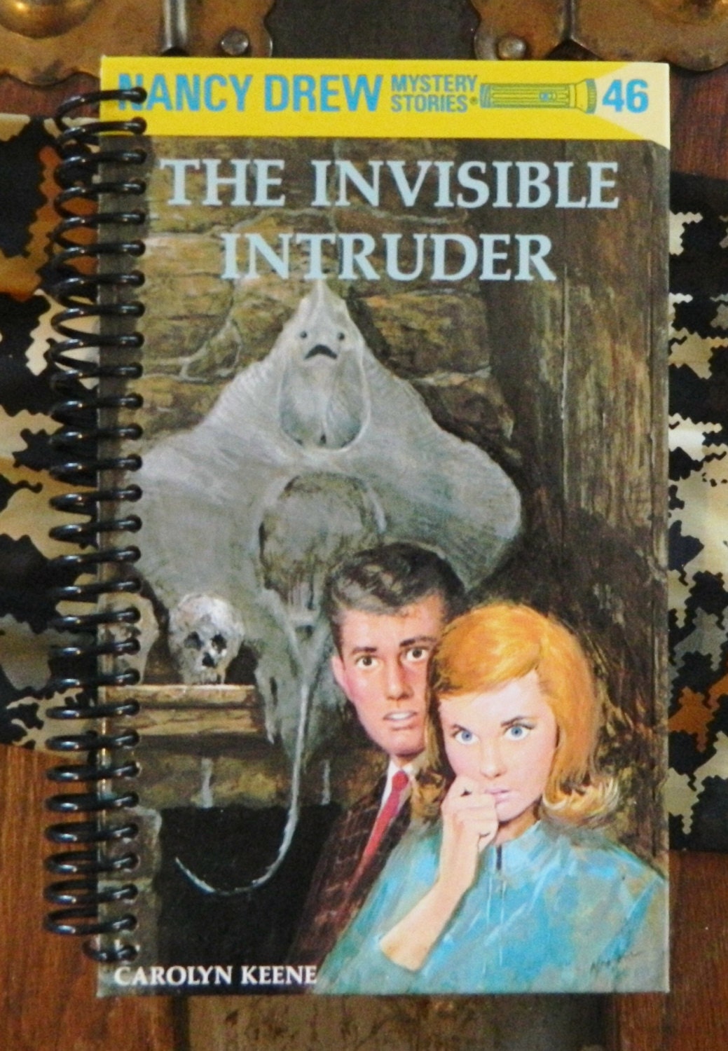 NANCY DREW The Invisible Intruder , Blank Book Journal/Sketchbook