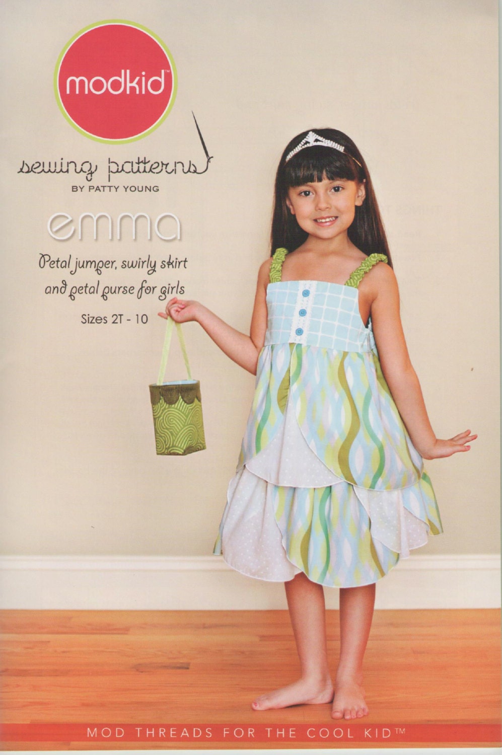 Emma Pattern For Girls 2T to 10