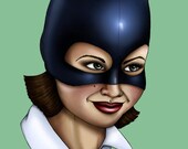 Ghost World Enid Comic Book A4 Art Print by Hungry Designs