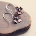 Cherry Blossom Earrings in Copper & Silver