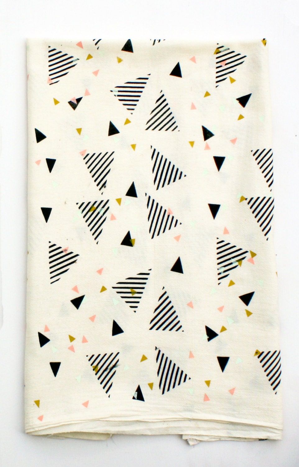 Party Rock- screen printed, organic cotton tea towel, custom colors