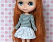 Low waist flowerskirt for Blythe (no. 765)