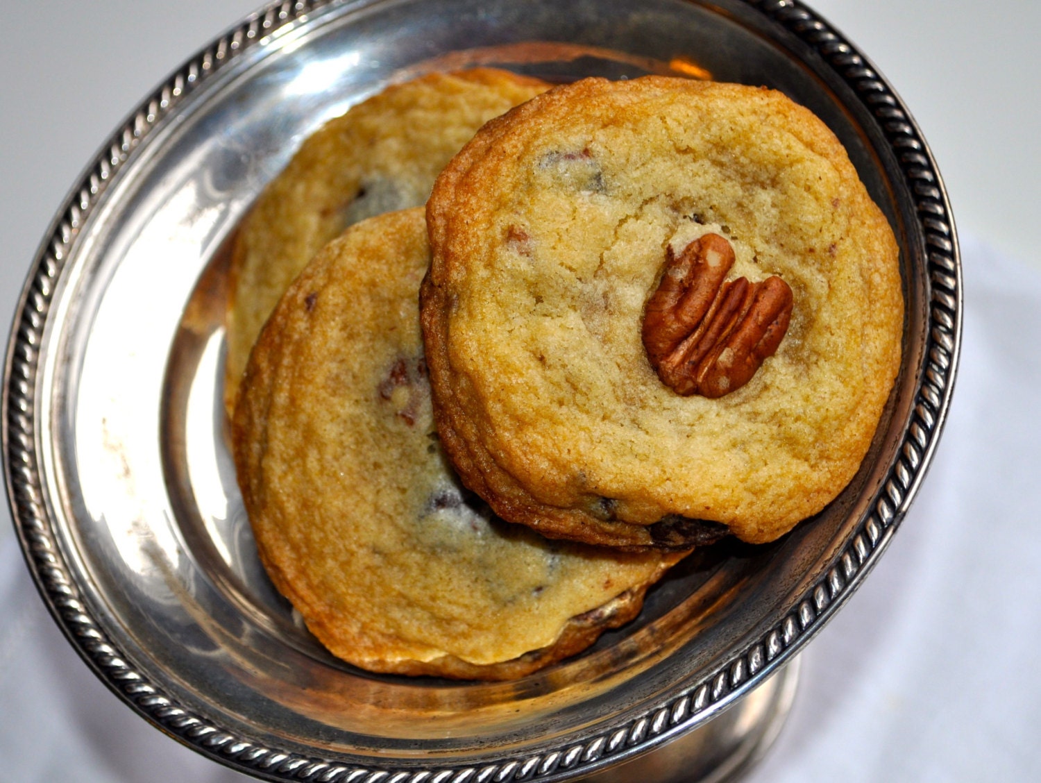 Pecan Chocolate Chip Cookies - 3 dozen homemade cookies