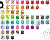 YKK Zippers 10 Inch (10) Pieces Your Choice Mix and Match red orange yellow green blue purple pink black white grey brown
