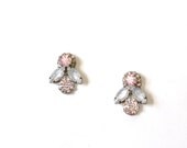 One of a Kind Earrings-  Pastel Honey Bee 2