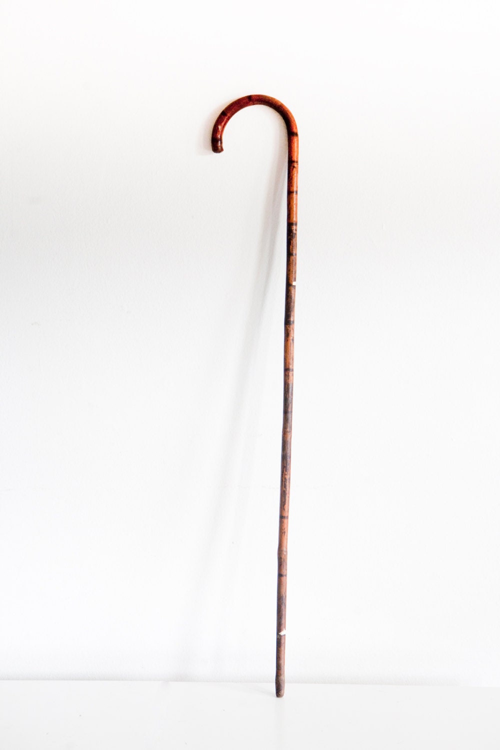 Vintage Wooden Shepherd's Crook Cane