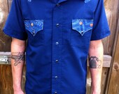 Pac Man Western Snap Front Shirt