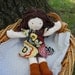 Waldorf Doll - Carly - 14" Brown Hair, Brown Eyes