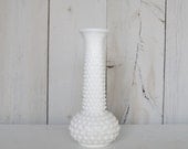 INVENTORY SALE Vintage Milk Glass Vase