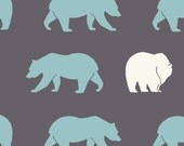 Bear in Shadow from Camp Modern by Jay-Cyn Designs for Birch Fabrics - Half Yard