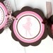 Pink Cowgirl First Birthday Party Decoration, I AM 1 MINI BANNER Western Theme in Pink and Brown