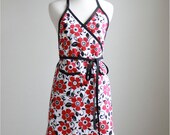 Beginner Sewing Pattern PDF Women's Apron Full and Half - The URBAN WRAP small/med and plus size