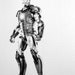 Iron Man Pencil Drawing Fine Art PRINT Hand Signed