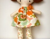 Simone doll- brown hair, hazel eyes