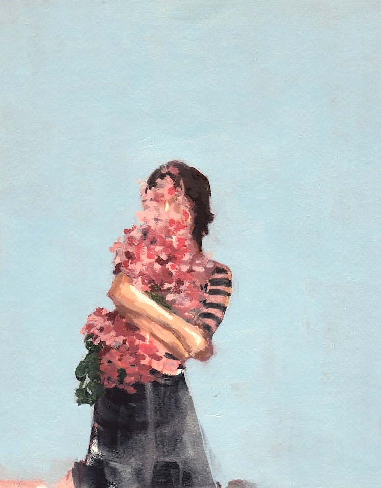 So Much . giclee art print of original painting