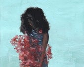 Grown Up . giclee art print of original acrylic painting