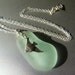 Tropical Angelfish and Turquoise Beach Glass Necklace