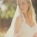 Alexandra Mantilla Veil with Beaded Lace Edge Trim Available in White and Ivory