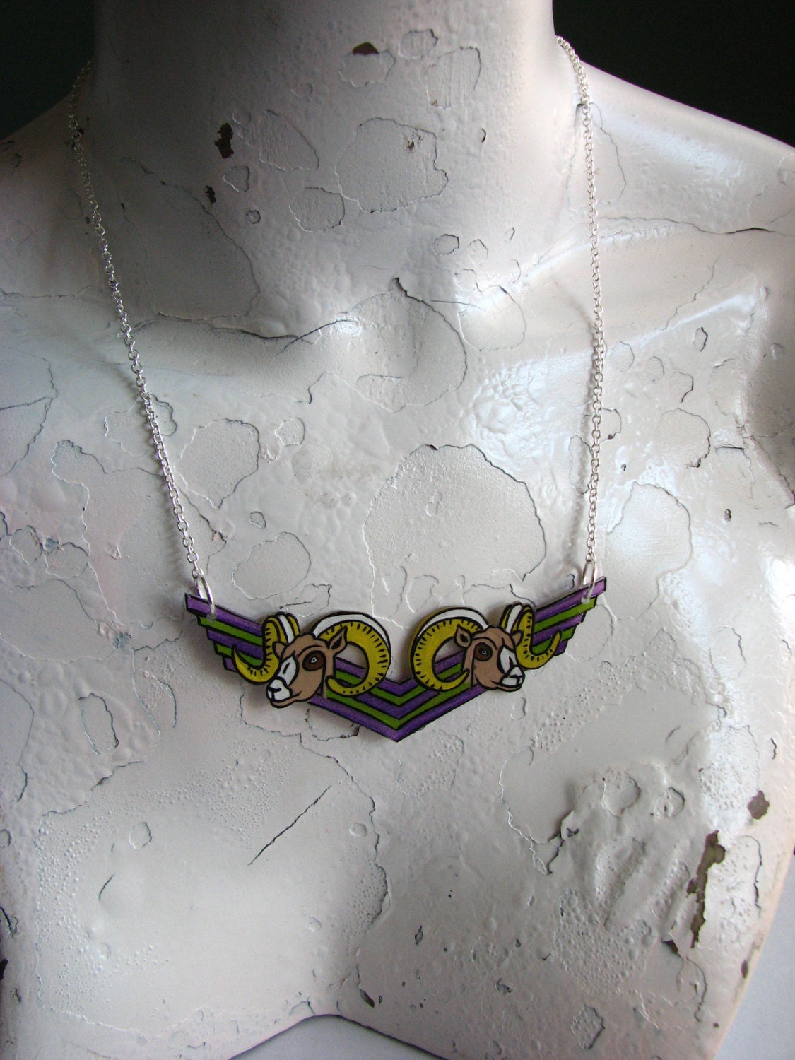 Ram Chevron Necklace