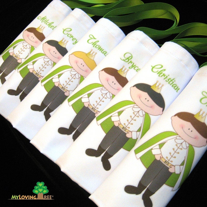Personalized prince themed birthday party favors for boys kid sized shoulder bags Il_170x135