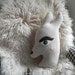the Deer: plush wool pillow