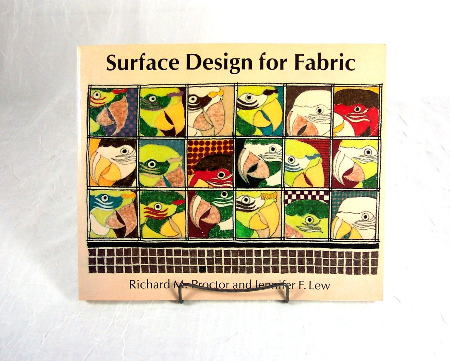 Book "Surface Design for Fabric"  Vintage Book, Textile, Cloth, Fabric Design