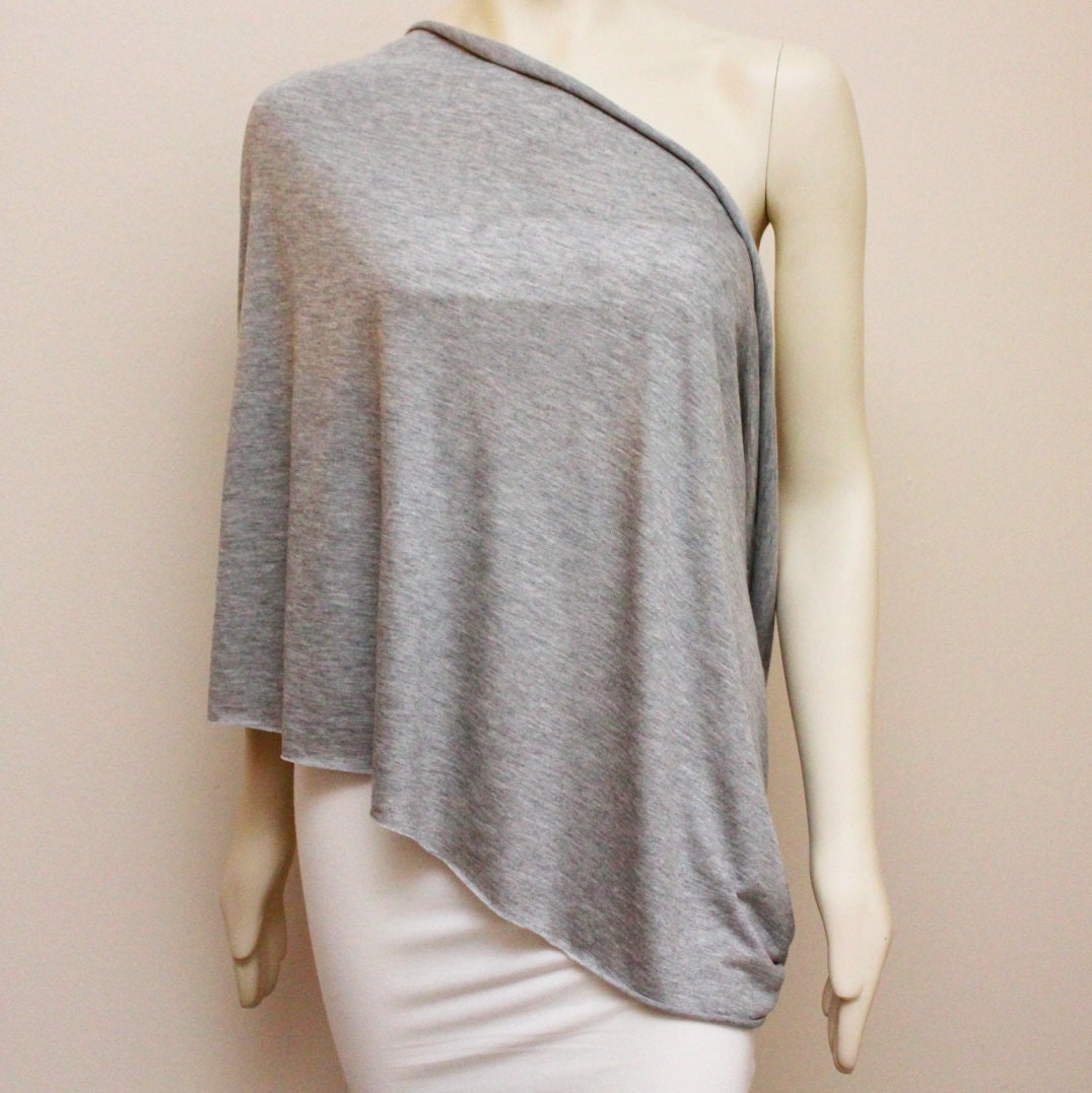 Intro Sale Silver Heather Nursing Scarf Infinity Scarf Convertible Nursing Cover Nursing Shawl Nursing Wrap Shrug