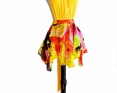 Knit and Chiffon Convertible Apron
