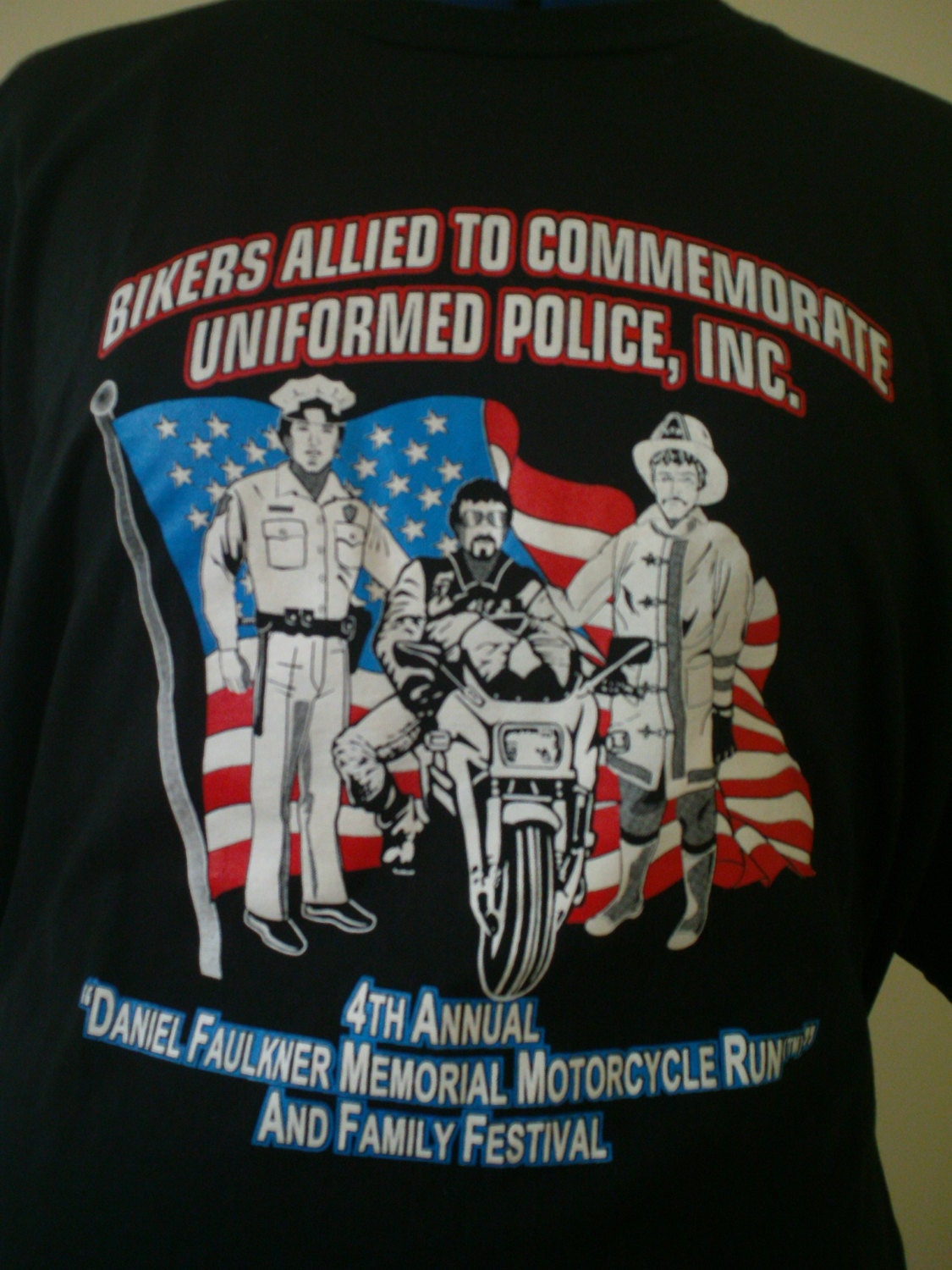 Bikers Allied to Commemorate Uniformed Police, Inc tshirt