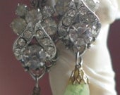 Lady Greensleeves - assemblage earrings