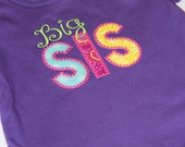 Big SiS Tee - Sew Adorable Bowtique