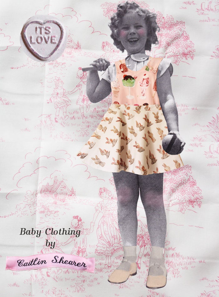 The Ice Cream baby pinafore