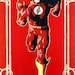 Stenciled Print of the Flash