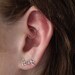 Cartilage Hoop Earring, Sterling Silver, 18 and 16 Gauge