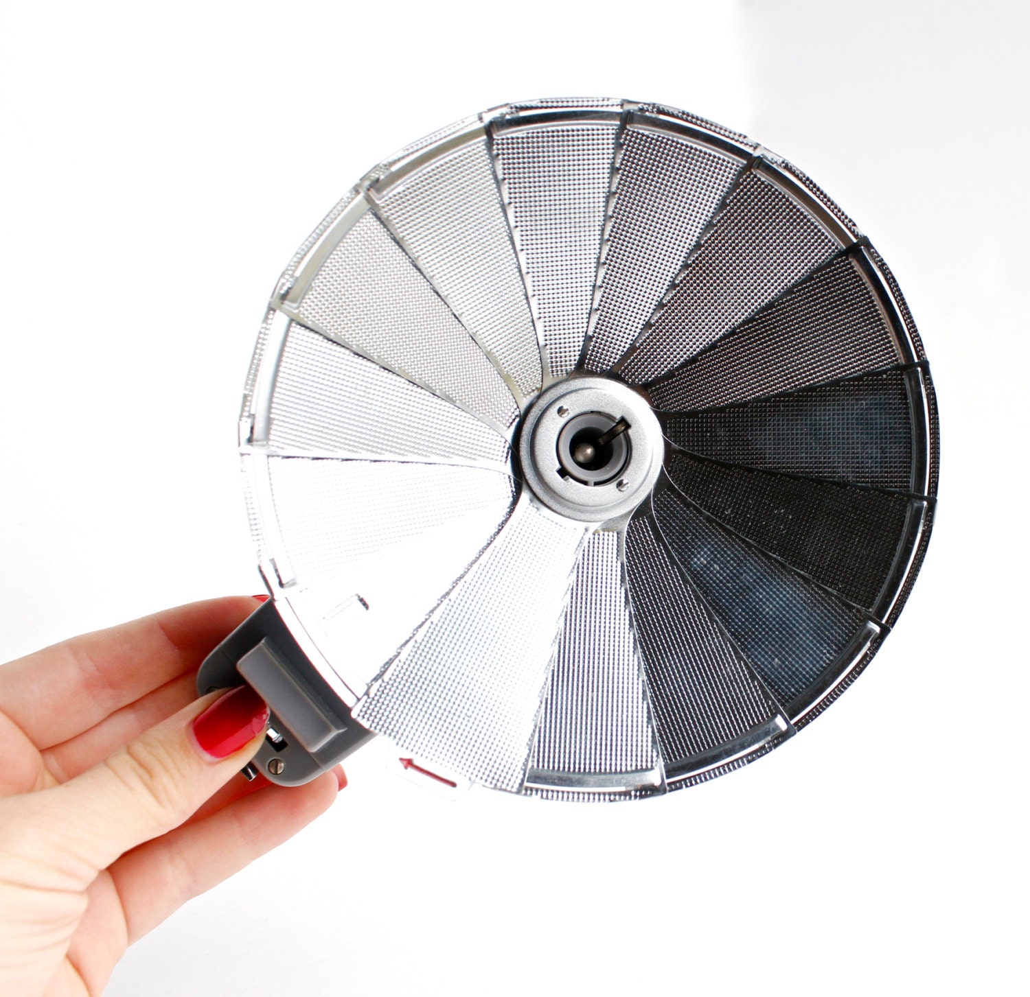 SALE - Vintage Accura BounceMaster Flash Unit - 1960s Folding Fan Flash, Case, & Instructions / Retro Camera Accessory