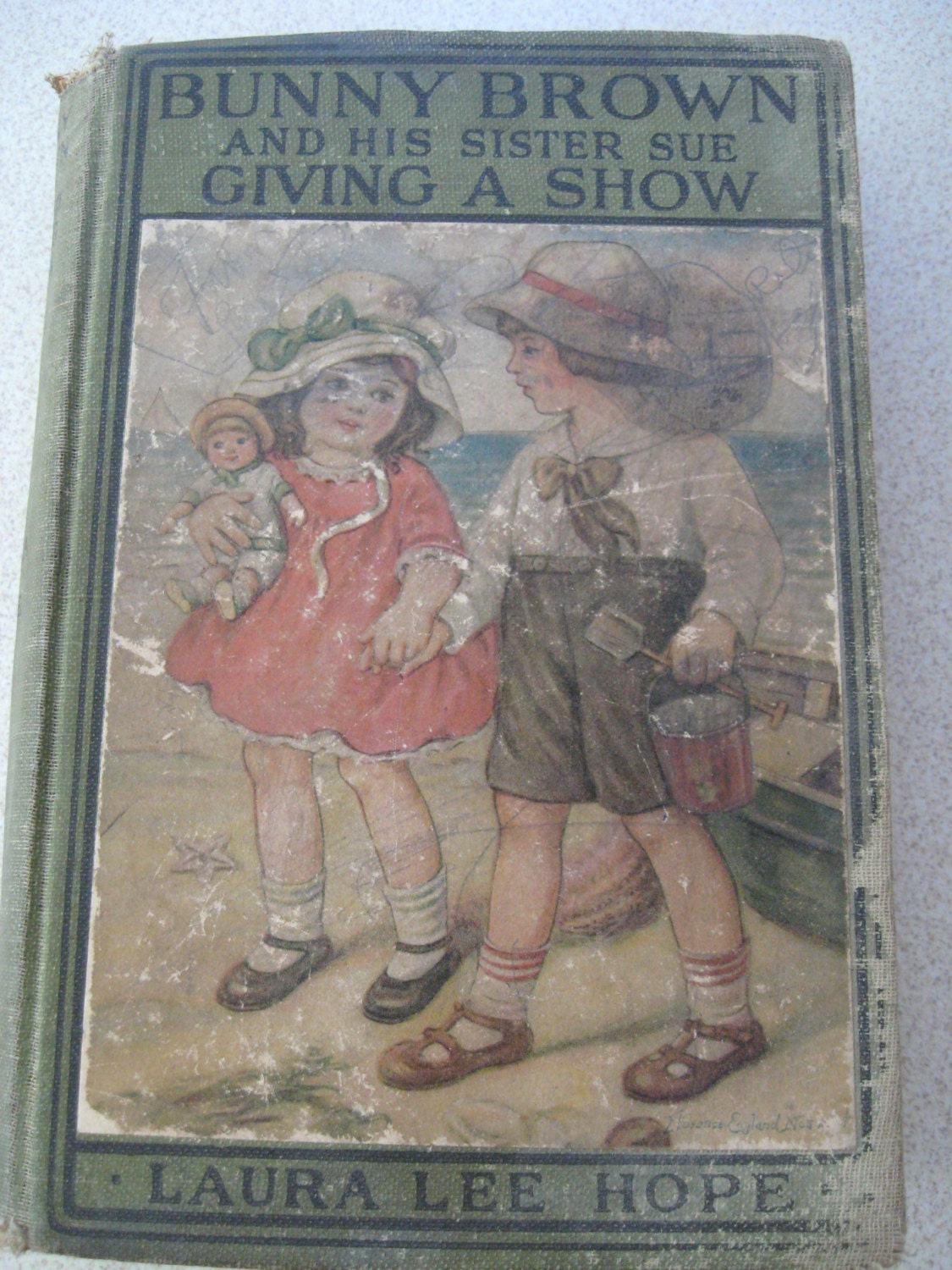 Bunny Brown and His Sister Sue 1919 Hardcover Book by Laura Lee Hope