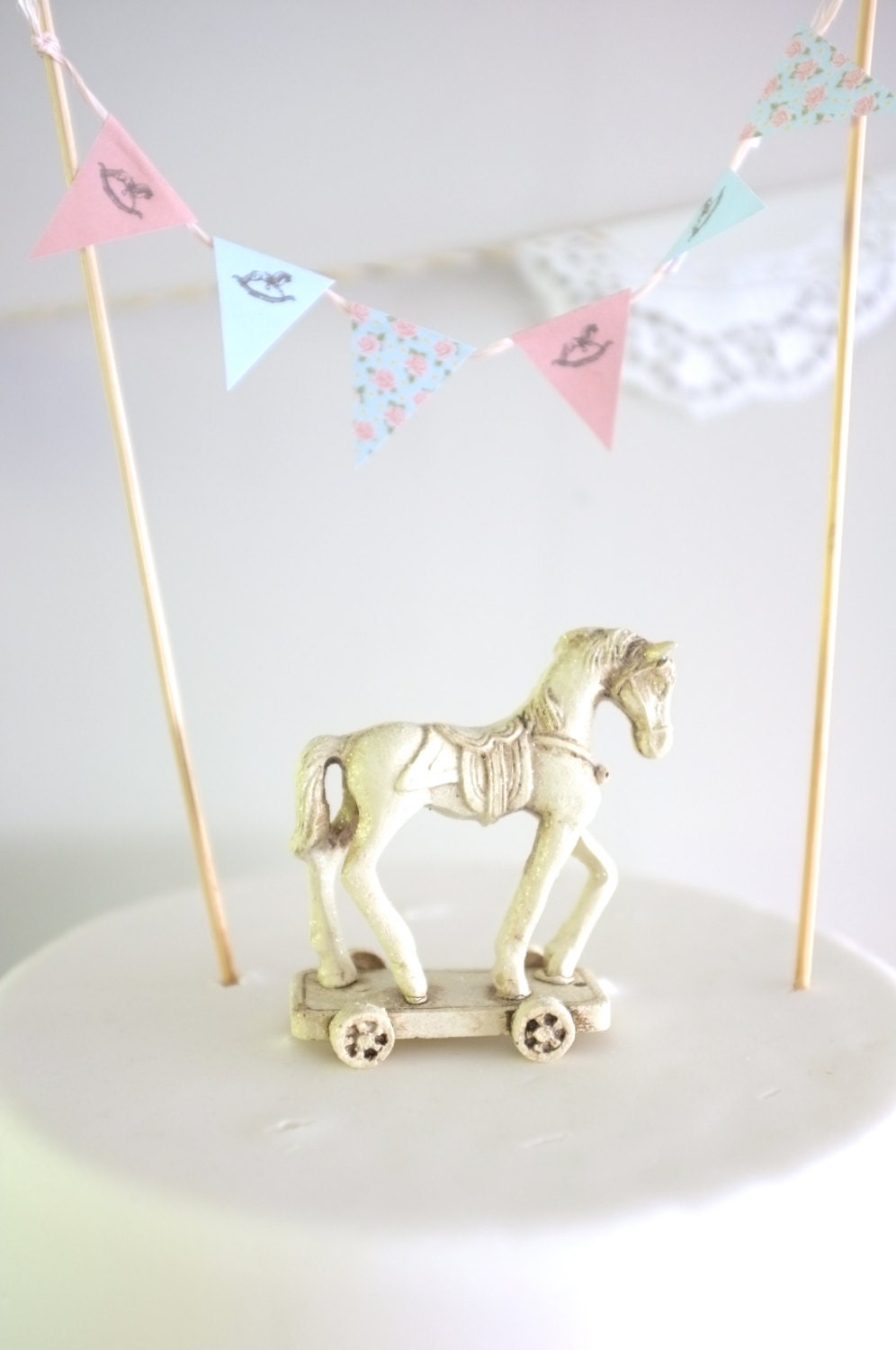 Rocking Horse Mini Cake Bunting Printable Il_170x135