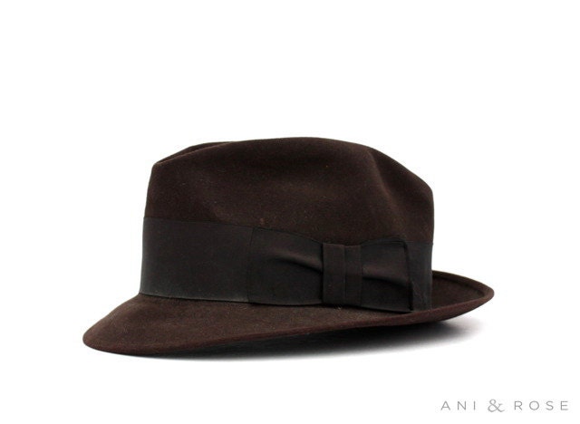 Vintage Men's WOOL Fedora by Dobbs