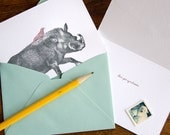 Let's Get Symbiotic. (a scientifically proven letterpress love note in a single card & envelope)