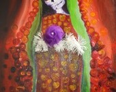 Day of the Dead - Mixed Media Painting