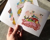 Mini Print Set Paintings S T A C K S  Collection Reproduction Art