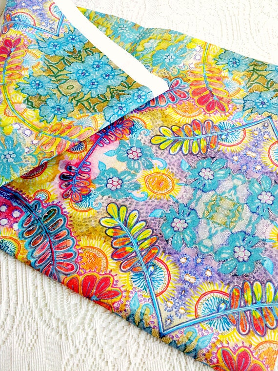 Custom Order Fabric in SUNRISE print - Designer fabric by the yard